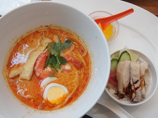 グランキューブ大手町シンガポール料理のラクサ